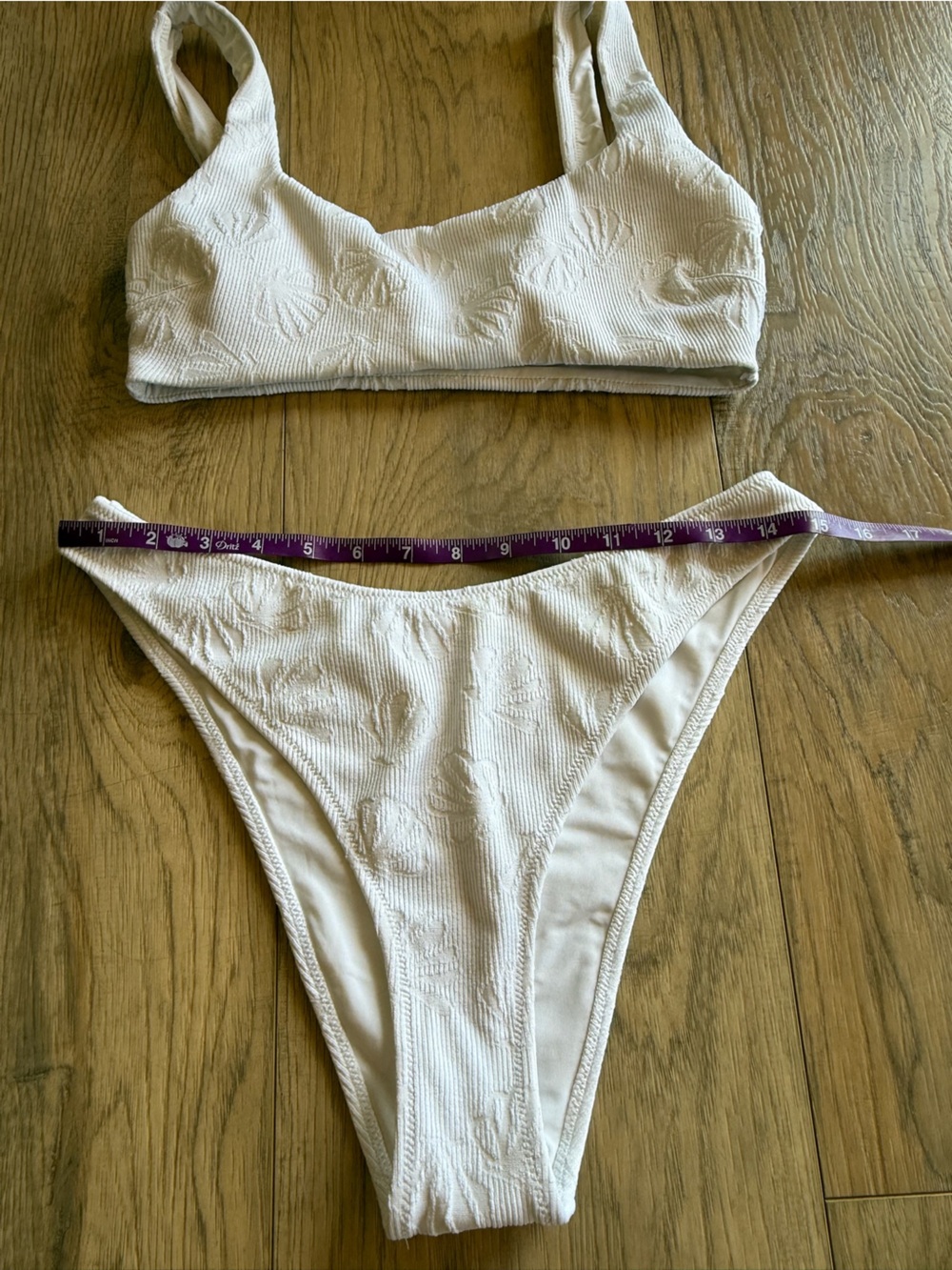 AERIE Lot of White Bikinis mix and match 5 pieces - Picture 6 of 15